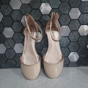 Girls Faux Patent Leather Dress Shoes